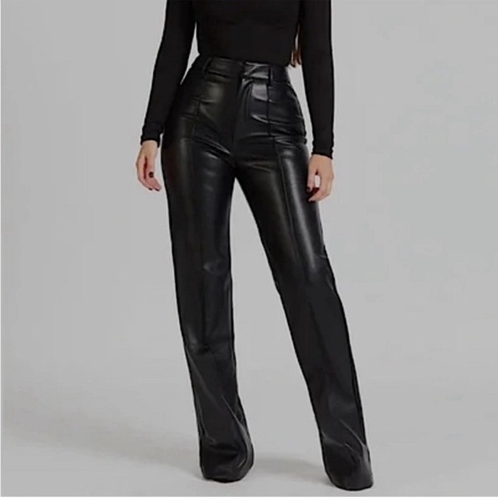 Because of Alice Faux Leather Pants